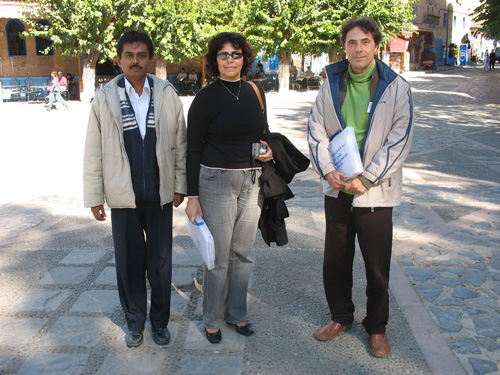 Dr. Sripada Udupa (ICARDA), Dr. M. Lage and Prof. J.A. Fernandez